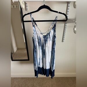 Tie-Dye Spaghetti Strap Dress